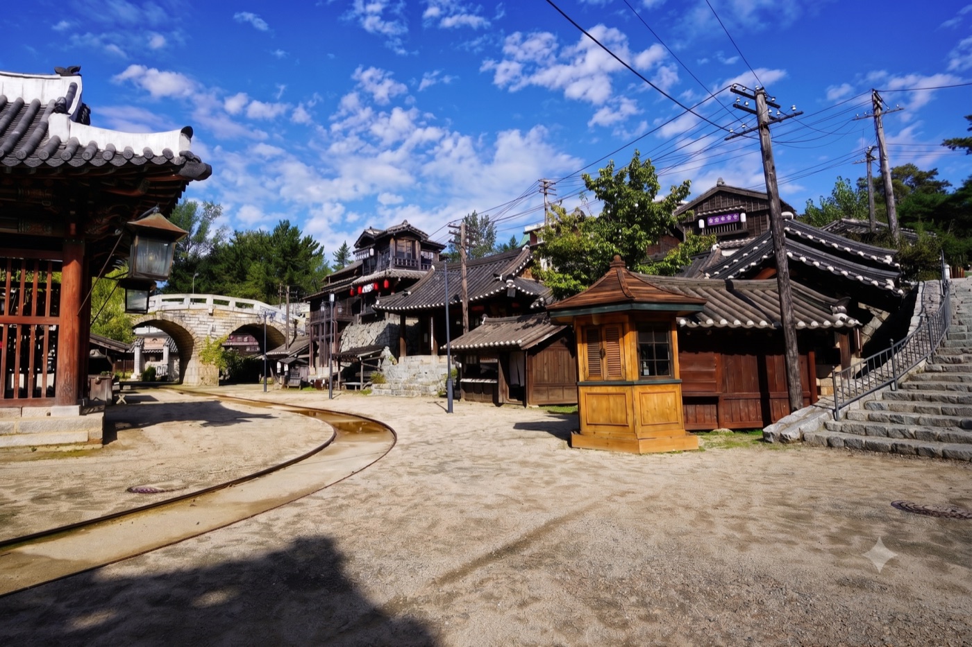 Sunshine Studio (Sunshine Land) in Nonsan, the 1900s Hanseong set built for Mr. Sunshine